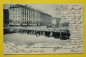Preview: Ansichtskarte AK Genf / Brücke Kraftwerk / 1900 / Degringolade – Straße – Geschäfte
